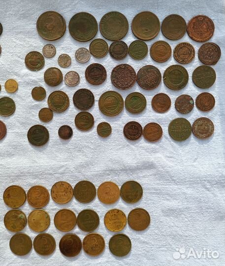 Царские монеты + дореформенные всего 170 шт