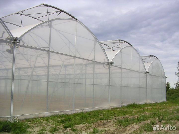 Промышленная теплица ширина 8-20 метров