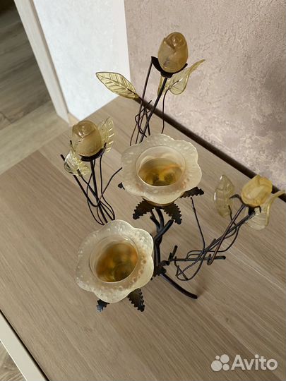 Подсвечник кованый
