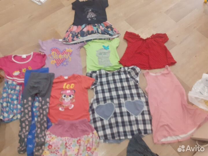 Вещи на девочку рост 110 116 пакетом