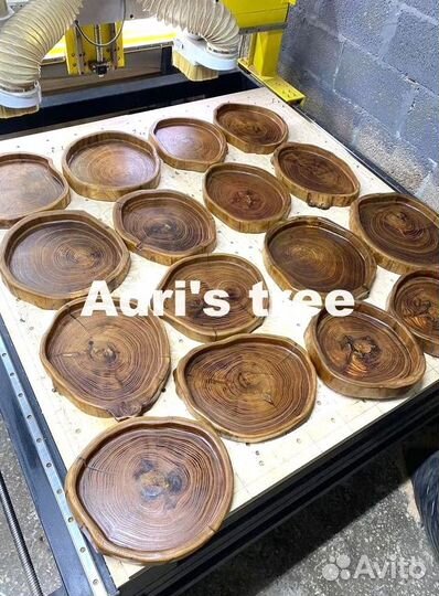 Деревянная посуда для подачи