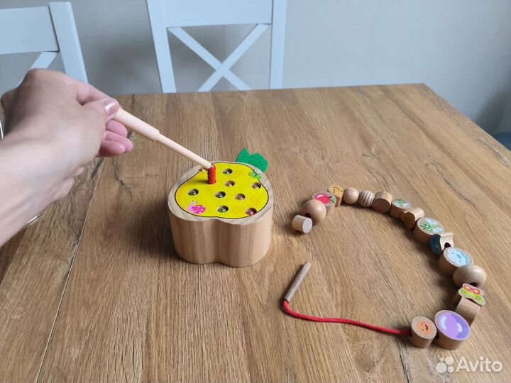 Развивающие деревянные игрушки