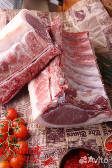 Домашнее мясо свинины+доставка+рубка