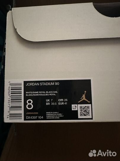 Nike jordan stadium 90 оригинал