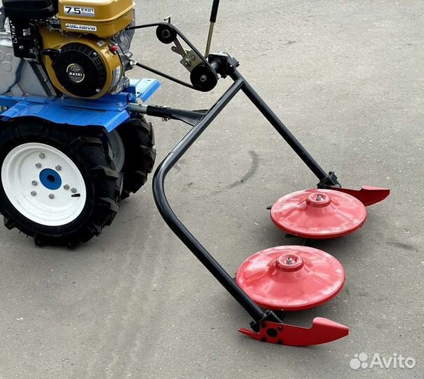 Роторная косилка на мотоблок