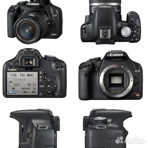 Зеркальный фотоаппарат canon 500d