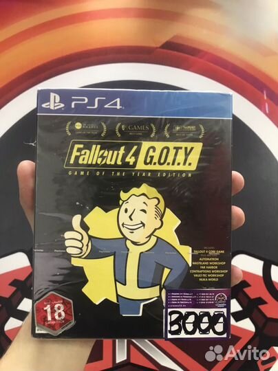 Диск PS4 Fallout 4 G.O.T.Y