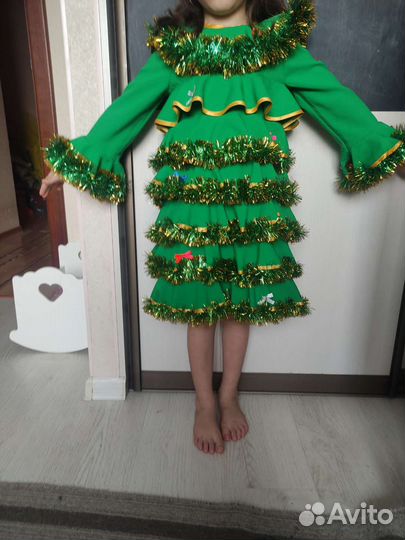 Карнавальный костюм ёлочка