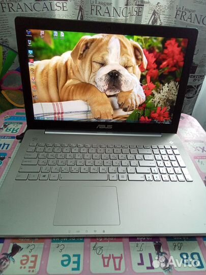 Asus n550j.ssd240Gb,озу8Gb,FHD