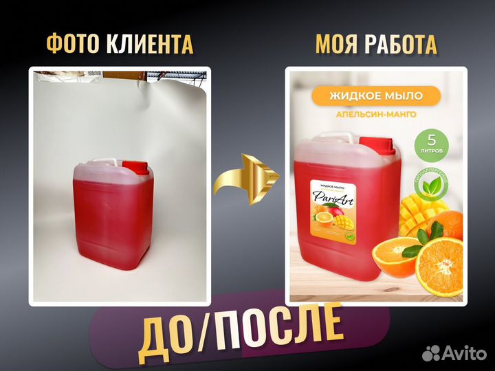 Инфографика дизайн карточки товара WB, ozon