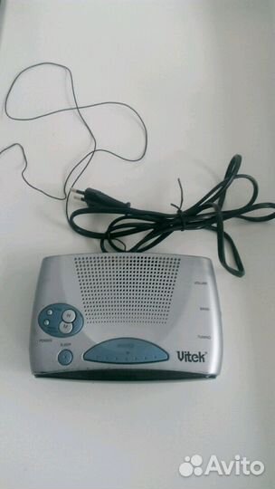 Радиоприемник Vitek,радиобудильник,питание от сети