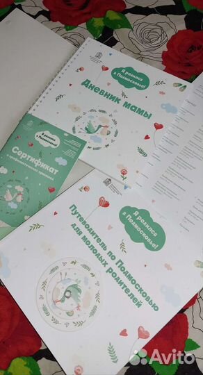 Папка для документов новорожденным