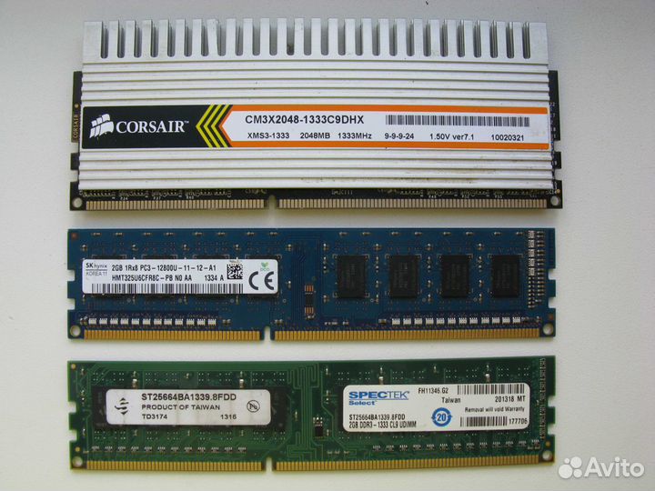 Оперативная память для ноутбуков и пк