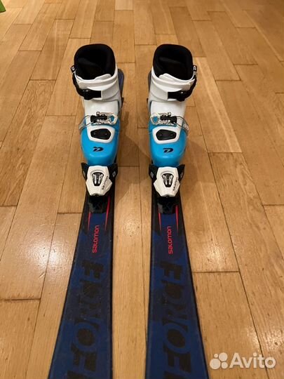 Горные лыжи детские 110 комплект