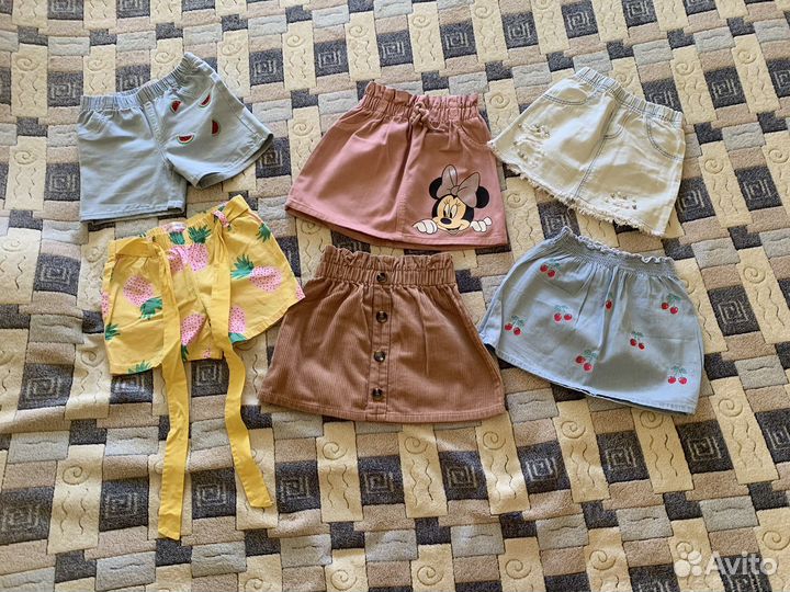 Вещи пакетом для девочки 104-110