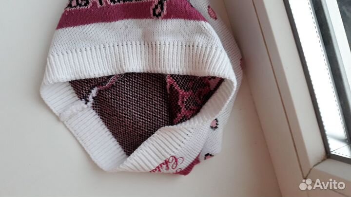 Шапка на девочку 3-5 лет