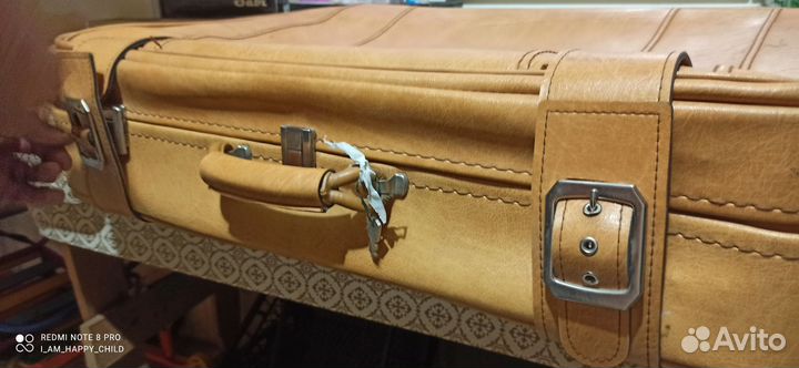 Кожаный чемодан СССР