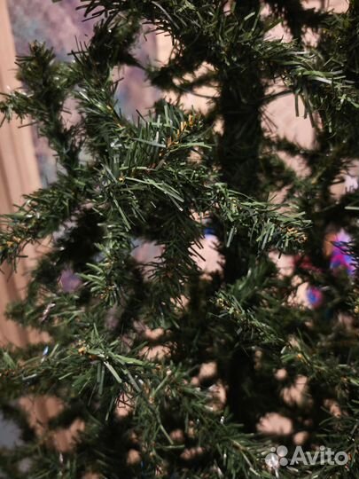 Ель искуственная литая высота 220