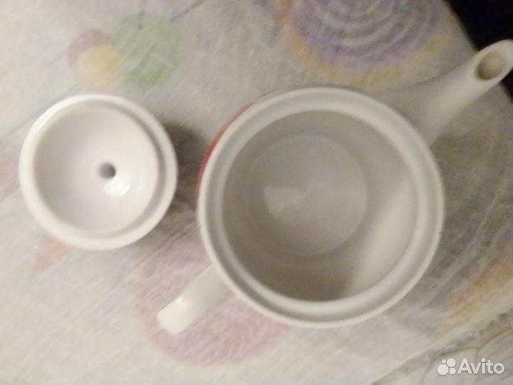 Чайник фарфоровый 60 лет СССР