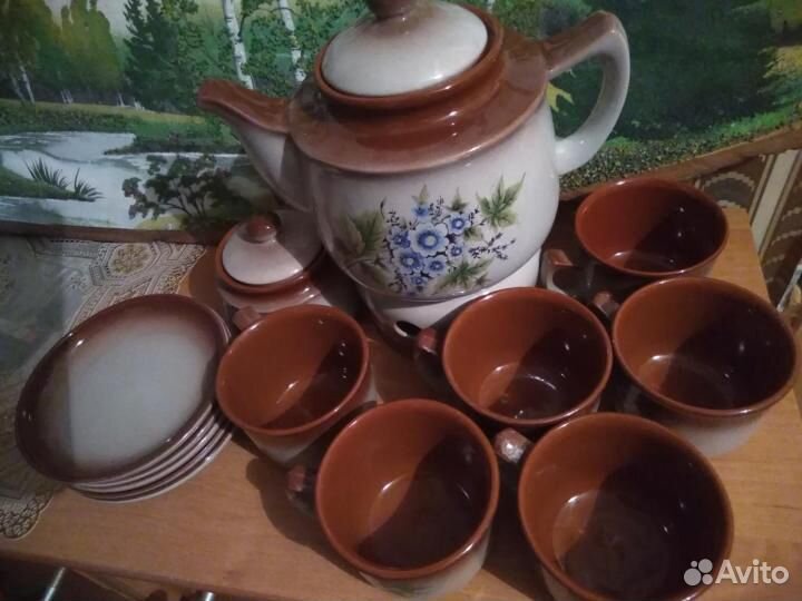 Чайный сервиз из керамики