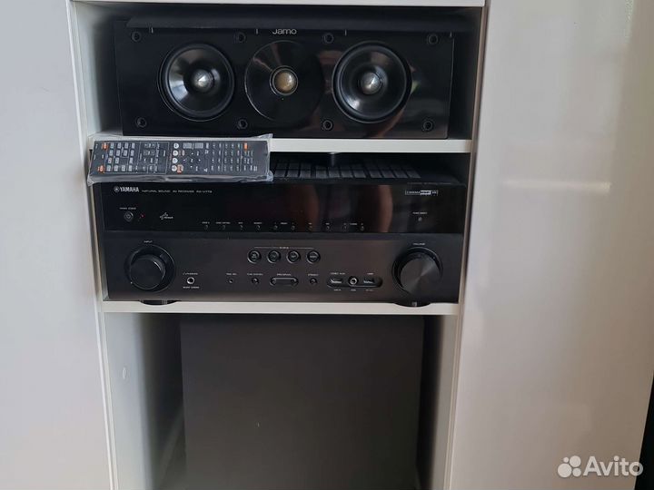 Аккустика Jamo s606 +yamaha rx-v773 + саб klipsch