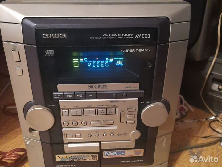 Музыкальный центр aiwa nsx-bl26