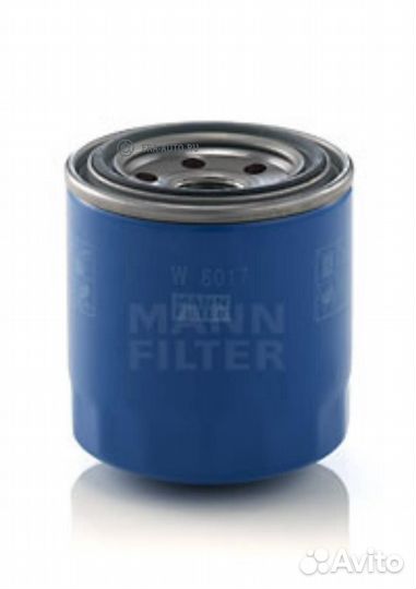 Mann-filter W8017 Фильтр масляный hyundai/KIA/mazd