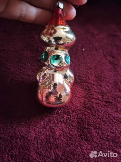 Новогодние ёлочные игрушки СССР