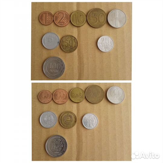 Монеты бывших республик СССР