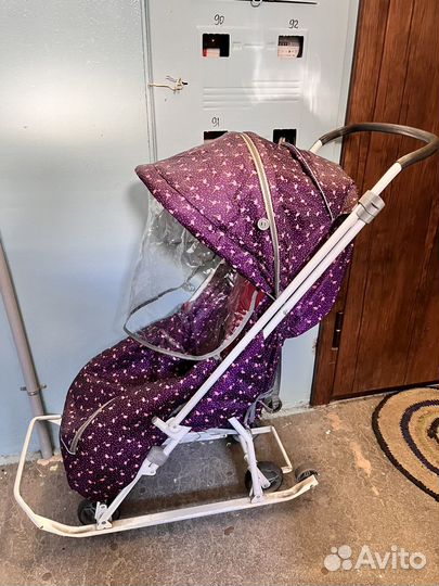 Санки коляска ника kids