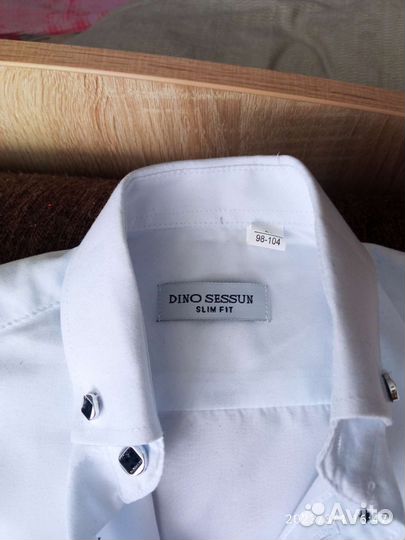 Рубашка белая детская