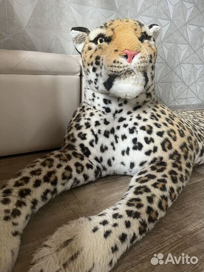 Большая мягкая игрушка леопард