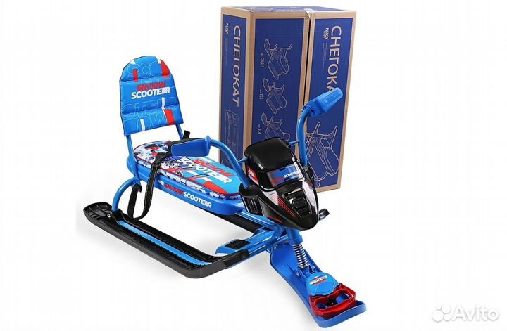 Снегокат Ника Snowpatrol спорт Гонщик снд2