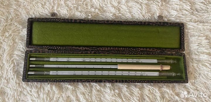 Термометры ртутные 3шт СССР