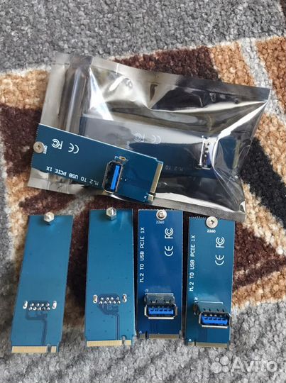 M2 в USB pcie