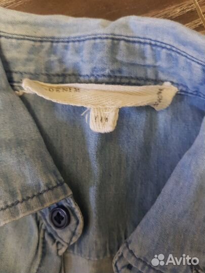 Джинсовая рубашка