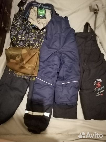 3комбинез. и брюки на мальчика