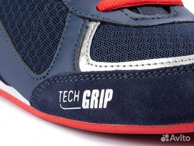 Боксерки Clinch Olimp сине-красные C415