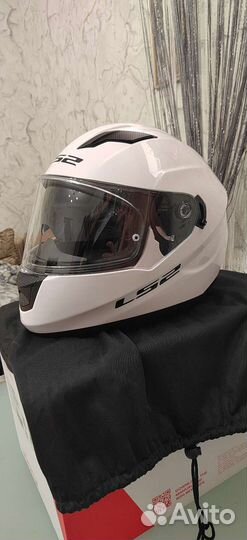 Мотоциклетный шлем LS2, размер S