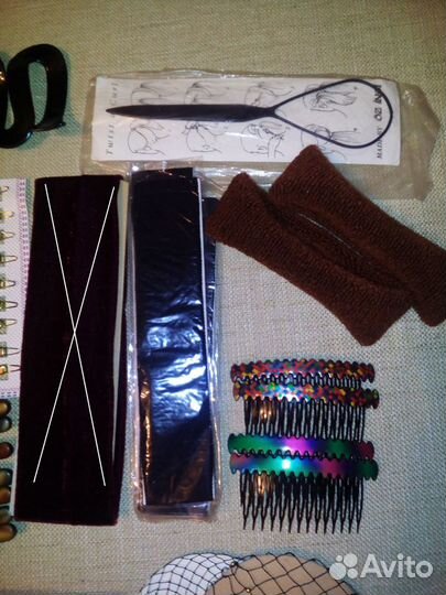 Заколки, шпильки, резинки, бигуди