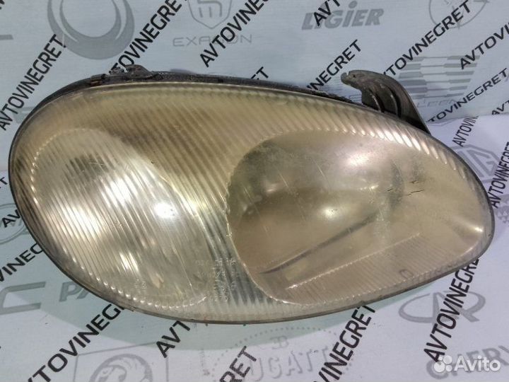 Фара правая Заз Шанс Сенс Chevrolet Lanos