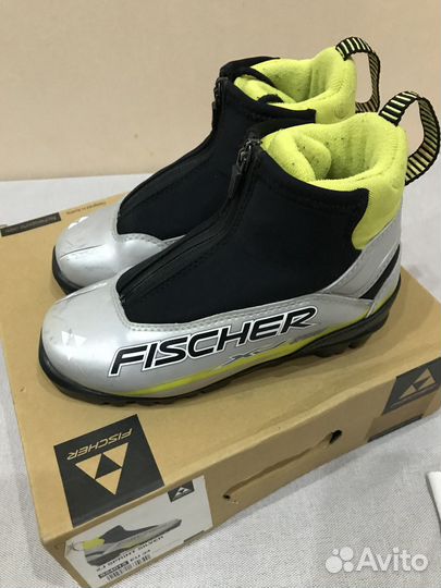 Лыжные ботинки fischer XJ silver