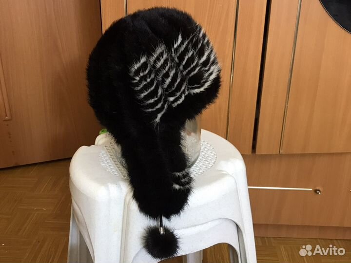 Шапка норковая