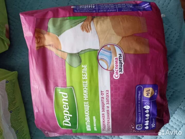 Урологические трусы впитывающее бельё для взрослых