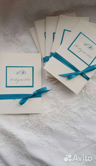 Приглашения на свадьбу. пастель. Свадебные аксессу