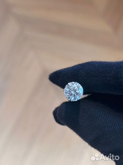 Бриллиант выращенный 1.5 карат Пожизненная гаранти