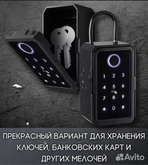 Биометрическая ключница safeburg keybox SMART