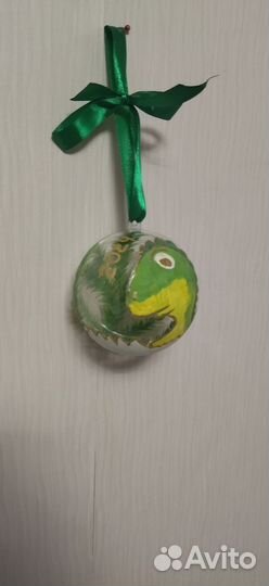 Ëлочная игрушка Дракоша 2024