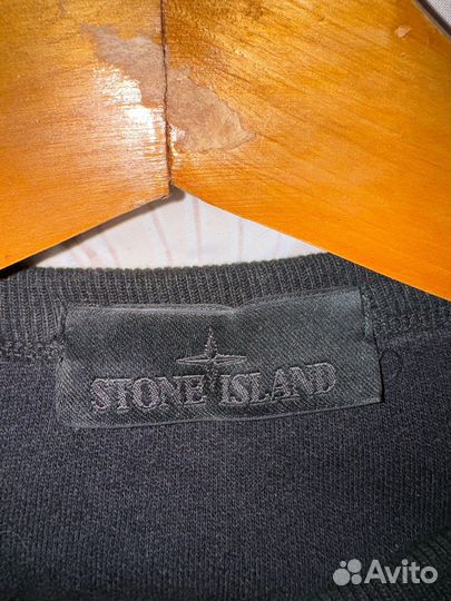 Мохровый свитшот Stone Island Ghost оригинал