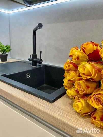 Прямой Кухонный гарнитур на заказ